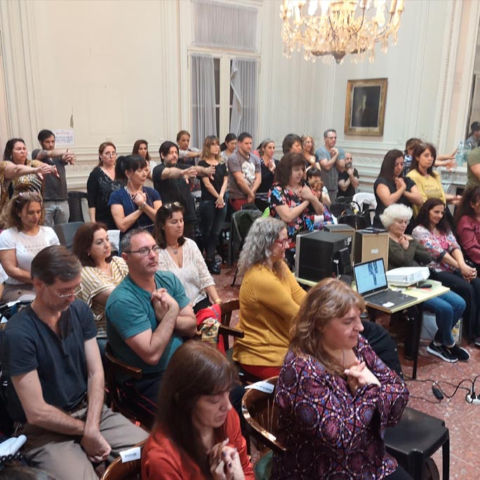 Marieges. Conferencia